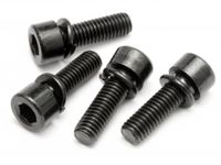 Cap head screw m5x16mm with spring washer (4pcs) - thumbnail