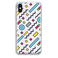 8-bit N°8: iPhone XS Max Transparant Hoesje