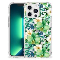 iPhone 13 Pro Max Case Orchidee Groen