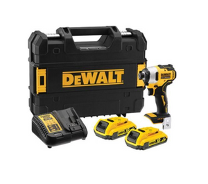 DeWalt DCF809D2T | Slagschroevendraaier | Koolborsteloos | 18V | 2.0Ah Li-Ion | in TSTAK - DCF809D2T-QW