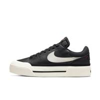 Nike Court Legacy Lift, damessneaker, zwart/sail-white-team oranje, 42,5 EU, Black Sail White Team Oranje