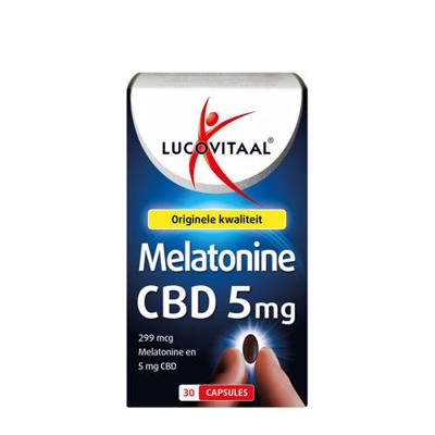 Lucovitaal Melatonine CBD 5mg Cannabidiol Lucovitaal Melatonine CBD 5mg Cannabidiol