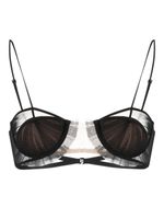 Nensi Dojaka soutien-gorge à empiècements - Noir