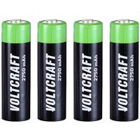 VOLTCRAFT HR06 Mignon (AA) batterij NiMH 2750 mAh 1,2 V 4 stuks