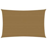 Zonnezeil 160 g/m 5x7 m HDPE taupe