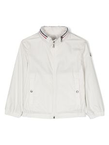 Moncler Enfant Farlak logo-patch hooded jacket - Blanc