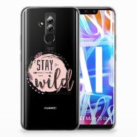 Huawei Mate 20 Lite Telefoonhoesje met Naam Boho Stay Wild