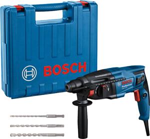 Bosch Professional GBH 2-21 SDS-Plus-Boorhamer 230 V 720 W Incl. accessoires, Incl. koffer