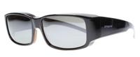 Polaroid zonnebril P8301/S 09Q/OD unisex zwart/bruin met spiegellens