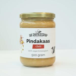 Pindakaas vers chili (bio) 500 gram