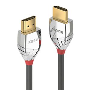 Lindy 37871 1m HDMI Type A (Standard) HDMI Type A (Standard) Grijs, Zilver HDMI kabel