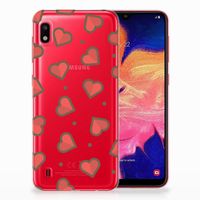 Samsung Galaxy A10 TPU bumper Hearts