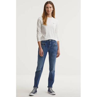 MAC cropped slim fit jeans Rich Carrot blue authentic used