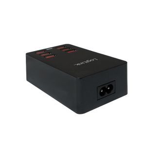 LogiLink PA0139 USB-oplader Thuis Uitgangsstroom (max.) 6400 mA 6 x USB Automatische detectie