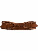 Gianfranco Ferré Pre-Owned ceinture en cuir à boucle (années 1990) - Marron