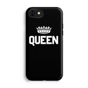 Queen zwart: iPhone 7 Tough Case