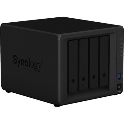 Synology DiskStation DS418 data-opslag-server NAS Mini Tower Ethernet LAN Zwart RTD1296
