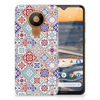 Nokia 5.3 TPU Siliconen Hoesje Tiles Color