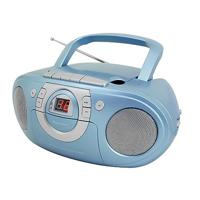 Soundmaster SCD5100BL radio cassettespeler met cd-speler in blauw