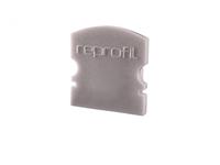 Reprofiel eindkap F-AU-02-10, 2 stuks, 16 mm, grijs 978551