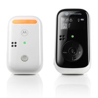 Motorola Baby Monitor PIP11 - 300 M - Tweewegcommunicatie - Nachtlampje en Slaapliedjes - Wit