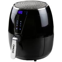 DOMO XL 4L Airfryer 1500 W Oververhittingsbeveiliging, CoolTouch-behuizing, Met display Zwart - thumbnail