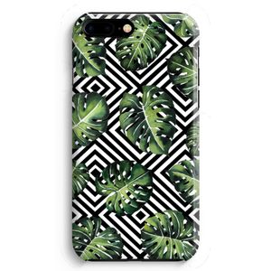 Geometrische jungle: iPhone 8 Plus Volledig Geprint Hoesje