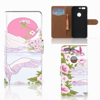 Google Pixel Telefoonhoesje met Pasjes Bird Standing