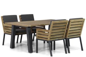 Lifestyle Dakota/Glasgow 180 cm dining tuinset 5-delig