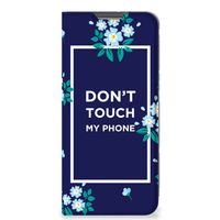 OPPO A96 | A76 Design Case Flowers Blue DTMP