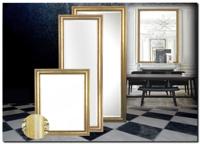 Gouden spiegel op maat: Carlo Goud