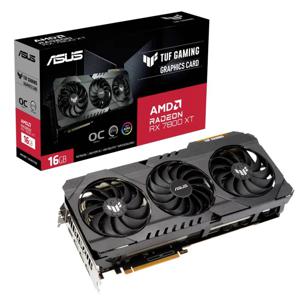 Asus AMD Radeon RX 7800 XT Videokaart TUF GAMING OC 16 GB GDDR6-RAM PCIe x16 HDMI, DisplayPort RGB-verlichting