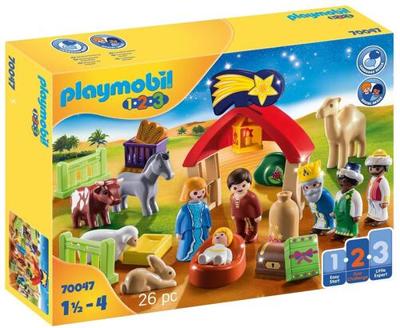 Playmobil - 123 Kerststal (70047) - Speelgoed (4008789700476)