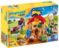Playmobil - 123 Kerststal (70047) - Speelgoed (4008789700476)