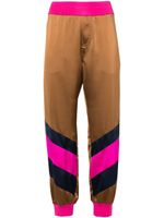 DSQUARED2 pantalon de costume à logo en caoutchouc - Marron