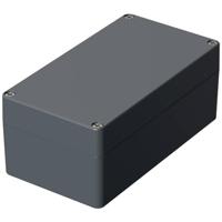 Bopla! Universele behuizing 01123000, aluminium, grijs/zilver (RAL 7001), 220 x 120 x 91, 1 stuk