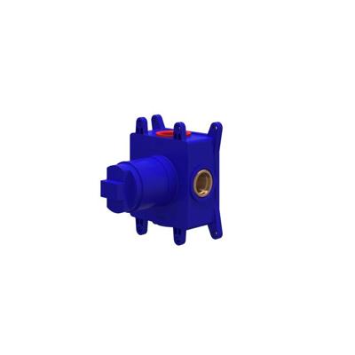 IVY Inbouwbox - voor inbouw thermostaat - symmetry - donker blauw 6202428 IVY Inbouwbox - voor inbouw thermostaat - symmetry - donker blauw 6202428