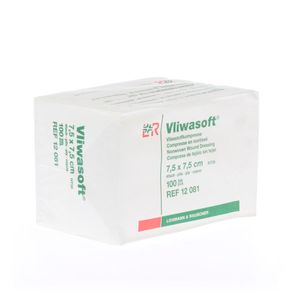 Vliwasoft Kp N/st 4pl 7,5x7,5cm 100 12081