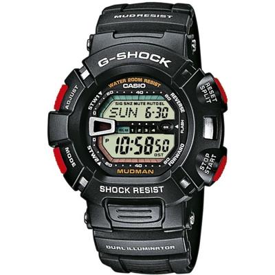 Casio G-9000-1V horloge Kwarts (batterij) Armbandhorloge Man Zwart