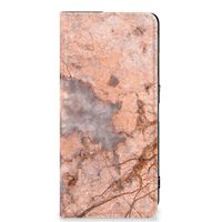 OPPO Reno8 Pro Standcase Marmer Oranje