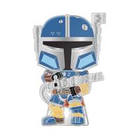 Star Wars Loungefly POP! Enamel Pin Heavy Armor Mando 10 cm - thumbnail