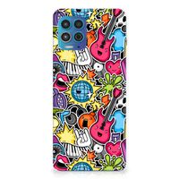 Motorola Moto G100 Silicone Back Cover Punk Rock - thumbnail