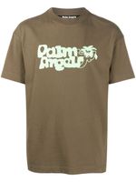 Palm Angels t-shirt Viper en coton - Vert - thumbnail