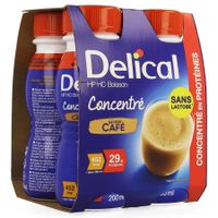 Delical Geconcentr. Koffie 4x200ml - thumbnail