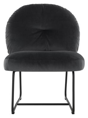 Must Living Fauteuil Bouton Dark Grey
