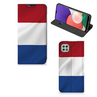 Samsung Galaxy A22 5G Standcase Nederlandse Vlag