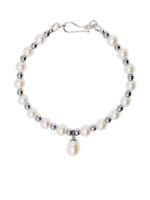 A Sinner in Pearls bracelet à perles - Blanc