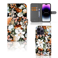 Hoesje voor iPhone 15 Pro Max Dark Flowers