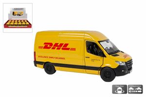 Kinsmart Mercedes-Benz Sprinter DHL die cast pull back