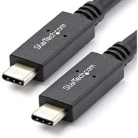 StarTech.com USB-C kabel met Power Delivery (5A), St/St, 1m, USB 3.1 (10Gbit/s), gecertificeerd, USB 3.1 Type-C kabel, USB 3.1 Gen 2